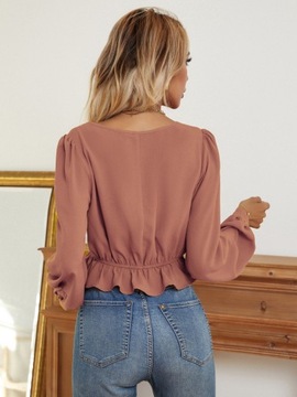 SHEIN TOP Z FALBANKĄ L 801