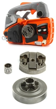 KOSZ BĘBEN SPRZĘGŁA SPRZĘGŁO ŁOŻYSKO PILARKI GAŁĘZIOWEJ 3/8