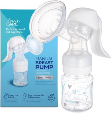 Laktator ręczny Basic light CANPOL BABIES