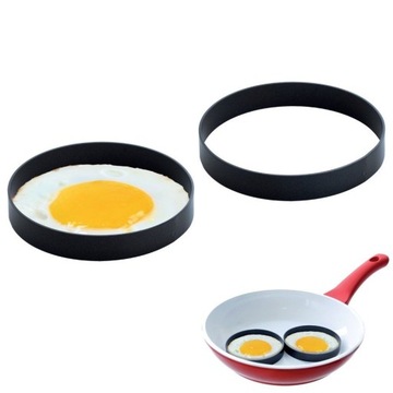 2x Forma obręcz do sadzonych jajek jajko pancake