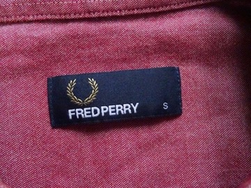 FRED PERRY ORYGINALNA KOSZULA LOGO S