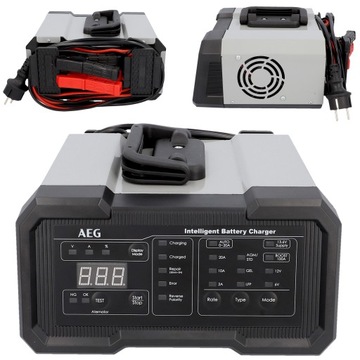 Prostownik Samochodowy z Rozruchem 6V/12V AEG CW20