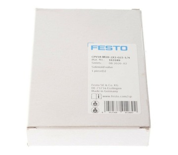 FESTO CPV18-M1H-2X3-GLS-1/4 163189 CPV18M1H2X3GLS1