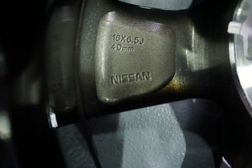 4× DISK HLINÍK NISSAN OE QASHQAI II 6.5" X 16" 5X114.3 ET 40