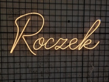 Roczek napis LEDOWY LED Neon LEDON