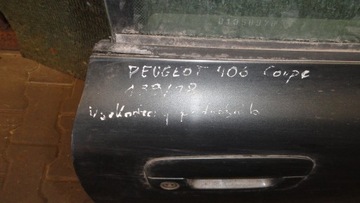 DVEŘE PRAVÉ PEUGEOT 406 COUPE