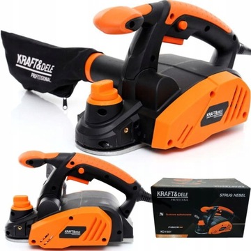 STRUG HEBEL ELEKTRYCZNY STOLARSKI 1450W HEBLARKA STRUGARKA K&D PROFESIONAL