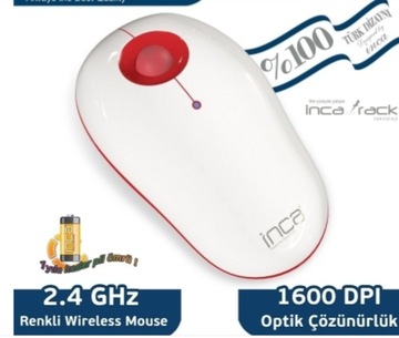 Myszka bezprzewodowa Inca vivre sensor optyczny