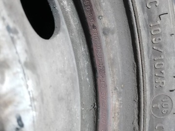 ПАРА ИЗ 16 СТАЛЬНЫХ ДИСКОВ С ШИНАМИ RENAULT MASTER II