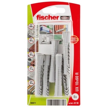 Kołek Fischer UX 10x60R 6szt 90871