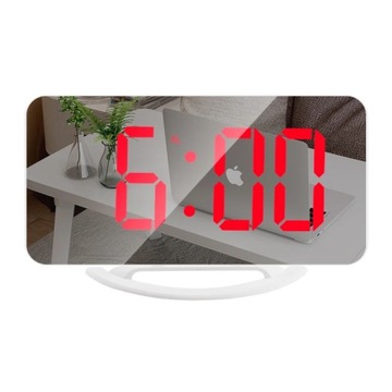 LED Digital Alarm Clock With Brilliant light FM Radio Table Clock Date