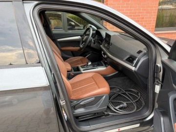 Audi Q5 II Q5-e 2.0 50 TFSI e 299KM 2021 Audi Q5 2.0 hybryda plug-in 299 KM automat zarej w PL zadbany zamiana, zdjęcie 13