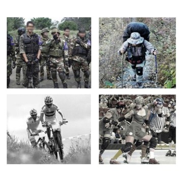 2 шт. Наколенники. Регулируемые лямки.