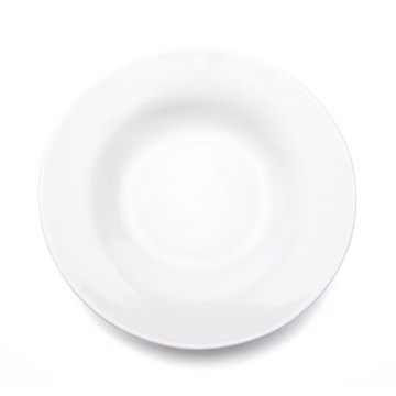 BIAŁY TALERZ DESEROWY BORMIOLI ROCCO TOLEDO 23 CM