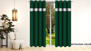 ГОТОВАЯ ШТОРА С ЦИРКОНИЕМ 145х220 НА люверсах ГЛАМУРНЫЕ ШТОРЫ ДЛЯ ГОСТИНОЙ