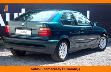 BMW Seria 3 E36 Compact 316 i 102KM 1996 BMW 316i Compact Klimatyzacja BEZWYPADKOWY Automat, zdjęcie 11