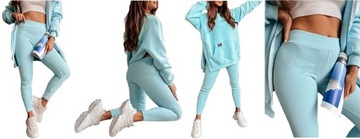 LEGGINSY PRĄŻKOWANE GETRY W PRĄŻKI SPODNIE RURKI M