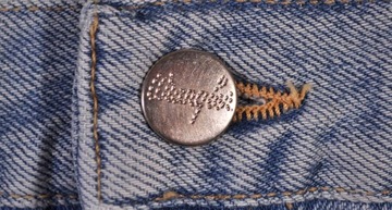 WRANGLER spodenki HIGH WAIST blue jeans PIN UP SHORT _ S