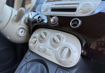 Fiat 500 II Hatchback 3d 1.2 69KM 2007 Fiat 500 Lounge Stylowy Zadbany Ekonomiczny Warszawa gwarancja w cenie VVFL, zdjęcie 16