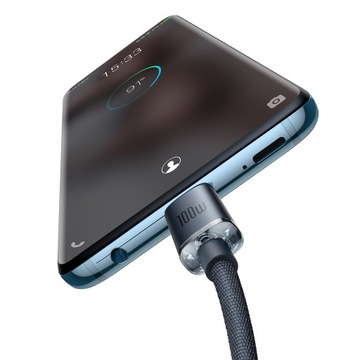 КАБЕЛЬ BASEUS STRONG USB-C КАБЕЛЬ ДЛЯ БЫСТРОЙ ЗАРЯДКИ TYPE-C PD 100 Вт QC 5A 2M