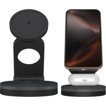 Podstavec, stojan, nabíječka Qi2, Adam Elements, nabíjecí stanice pro MagSafe