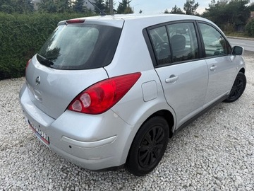 Nissan Tiida Hatchback 1.6 i 110KM 2009 NISSAN TIILDA zarejestrowany, stan dobry klima, zdjęcie 8