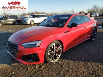 Audi A5 B10 2024 Audi S5 Coupe Premium Plus 2024 3.0l 3.0 Benzyna 349KM