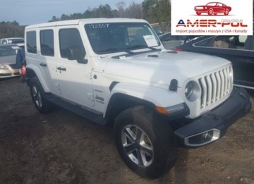 Jeep 2022 Jeep Wrangler 2022r., Unlimited, od ubezpieczalni 2.0 Benzyna 270KM
