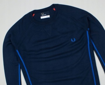 44 # FRED PERRY # MĘSKI SWETER SPORTOWY PREMIUM S