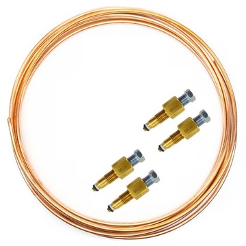 Zestaw przewody zawieszenia Hydractive 3 3+ Citroen C5 C6 PL rura miedź 10m