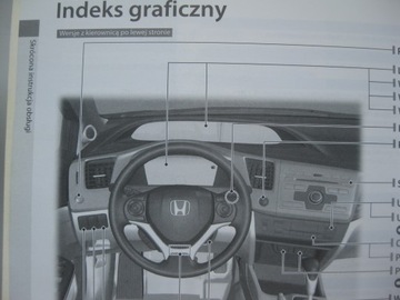 HONDA CIVIC IX sedan 4d Polska instrukcja obsługi Honda Civic Sedan 11-16