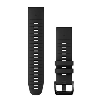 Garmin Pasek do zegarka QuickFit 22 - Czarny silikonowy, 010-13280-00