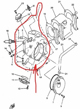 ГОЛОВКА ЦИЛИНДРА ЛИТАЯ Quad ATV Linhai Hytrack 400/410S/420cc OEM!