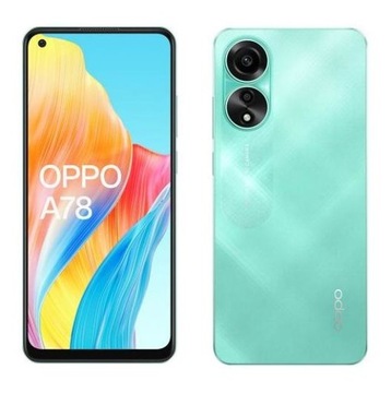 Смартфон Oppo A78 8 ГБ/128 ГБ зеленый/бирюзовый Android 13
