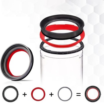 УПЛОТНИТЕЛЬНОЕ КОЛЬЦО КОНТЕЙНЕРА ДЛЯ ПЫЛЕЗА ДЛЯ DYSON V10/V11 С ОТВЕРТКОЙ