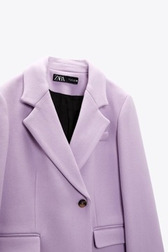 wełniany płaszcz z limitowanej edycji Zara L 40