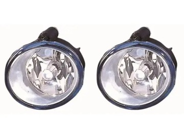 2X SVĚTLA MLHOVKOVÉ HALOGEN ABAKUS L+P DO NISSAN OPEL RENAULT