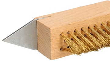 ПРОВОЛОЧНАЯ ЩЕТКА 100 ММ СО СКРЕБКОМ 40 ММ