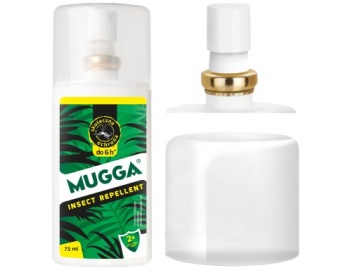 SPRAY KOMARY KLESZCZE DLA DZIECI MUGGA 9,4% DEET