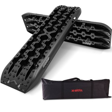 TRAPY PIASKOWE + TORBA X-BULL BŁOTNE ŚNIEGOWE 4x4 OFF-ROAD CZARNE 4WD 10Ton