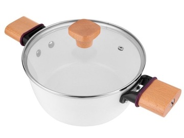 АЛЮМИНИЕВЫЙ ГОРШОК ОСИНА 28СМ, 5Л