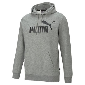 PUMA MĘSKI DRES KOMPLETNY ESS LOGO SZARY r.XL