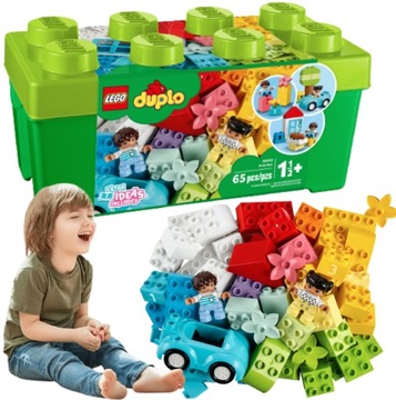 БОЛЬШАЯ КОРОБКА LEGO DUPLO BLOCKS С БЛОКАМИ XXL в ПОДАРОК ​​ДЛЯ ДЕТЕЙ 2, 3, 4 ЛЕТ