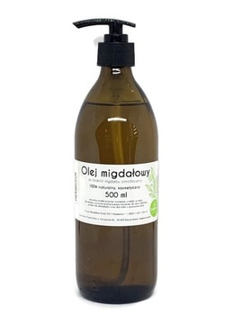 OLEJ MIGDAŁOWY ZE SŁODKICH MIGDAŁÓW Nani 500 ml