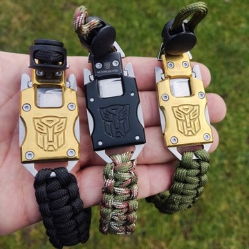 БРАСЛЕТ НОЖ ПАРАКОРД Браслет Survival HQ