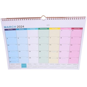 SOLIDNY KALENDARZ CODZIENNY DO BIURA 2024 37,50X30,00X1,00CM -2025