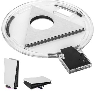 ОСНОВАНИЕ СВЕТЯЩЕЙСЯ ПОДСВЕТКИ ДЛЯ PLAYSTATION 5 PS5 LED RGB КОНСОЛЬ