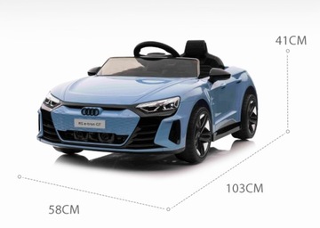 AUDI RS e-tron GT 4x35W, диски eva, кожа, пульт 2.4