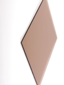 Plexi Pleksa BRĄZOWA JASNA 50/50 3mm pleksi brąz