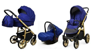 BabyLux Wózek 3w1 dziecięcy spacerówka COLORLUX